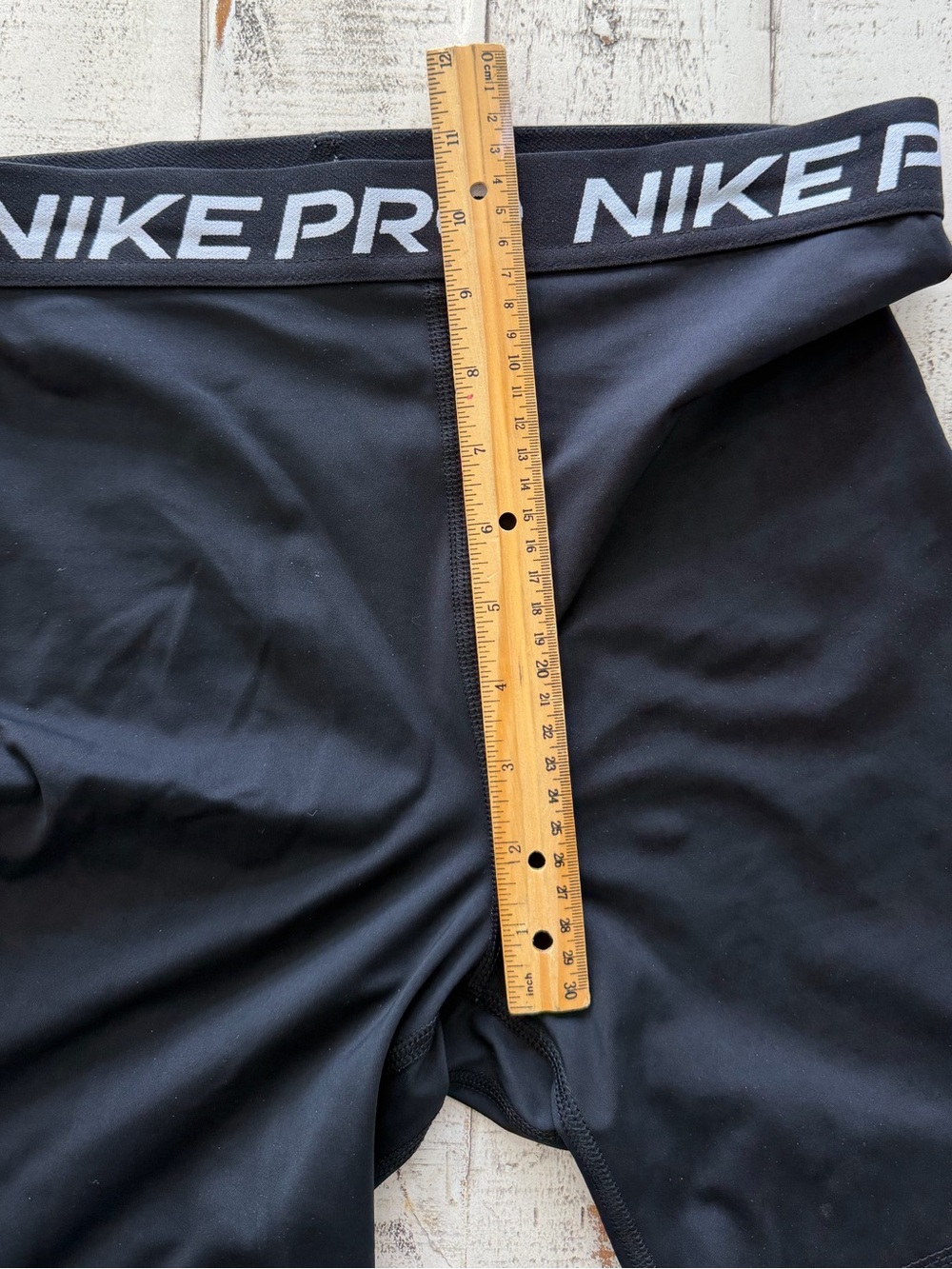 Nike Pro High Rise 7 inch inseam Spandex Shorts - Picture 8 of 10
